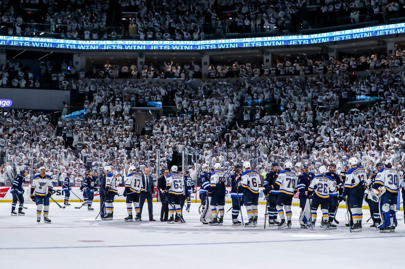 St. Louis Blues v Winnipeg Jets - Game Seven
