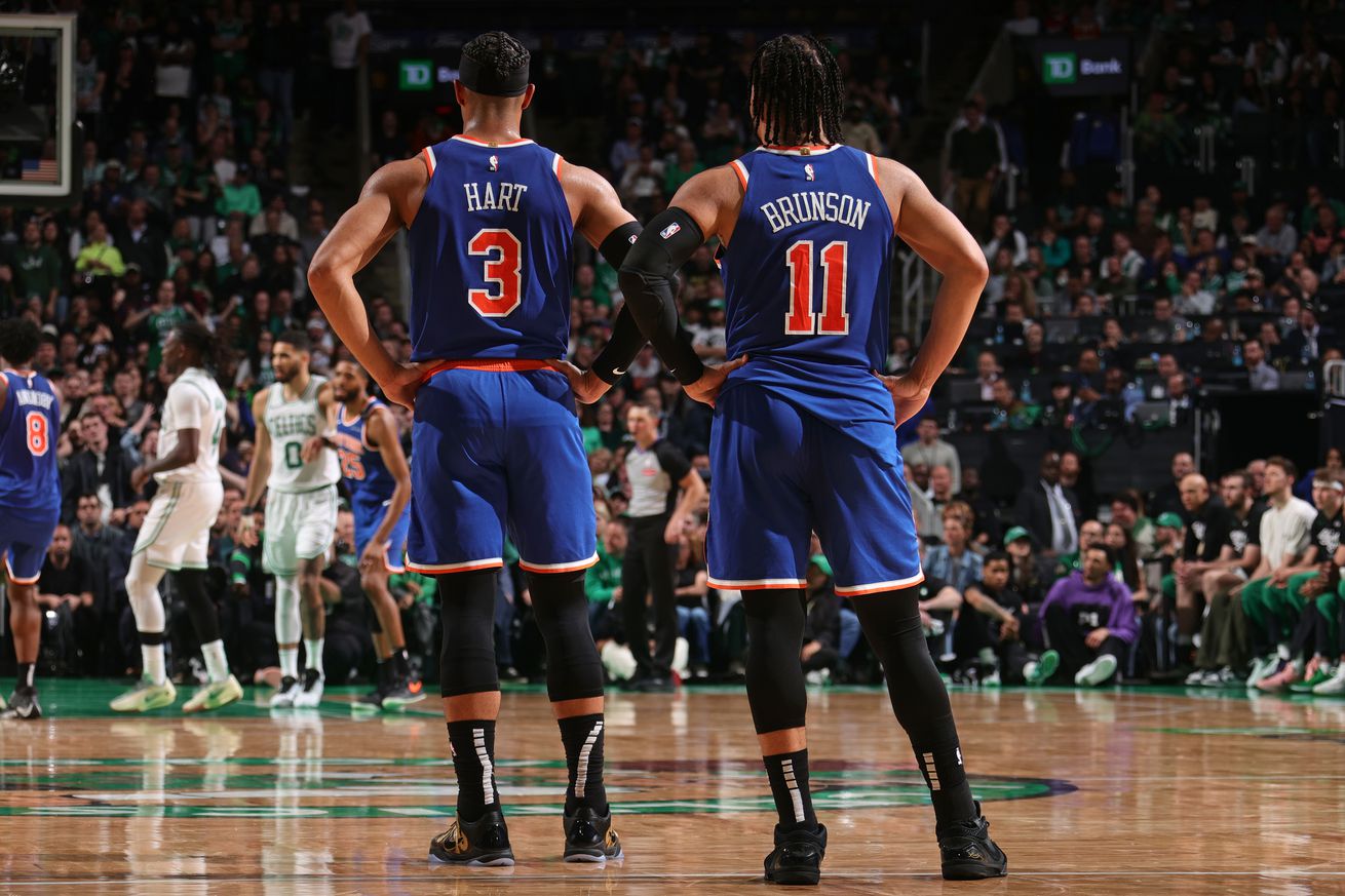 2025 NBA Playoffs - New York Knicks v Boston Celtics - Game One