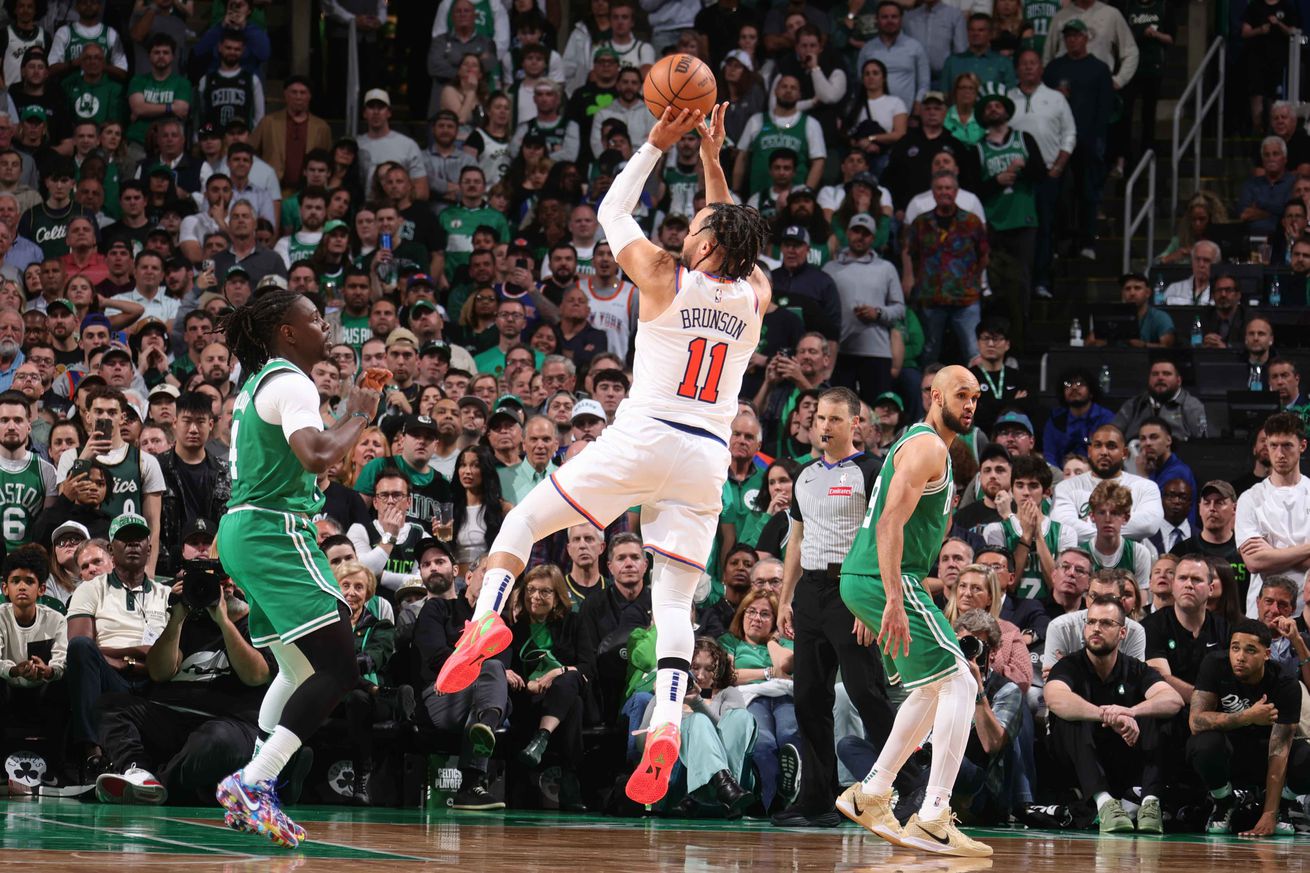 2025 NBA Playoffs - New York Knicks v Boston Celtics - Game Two