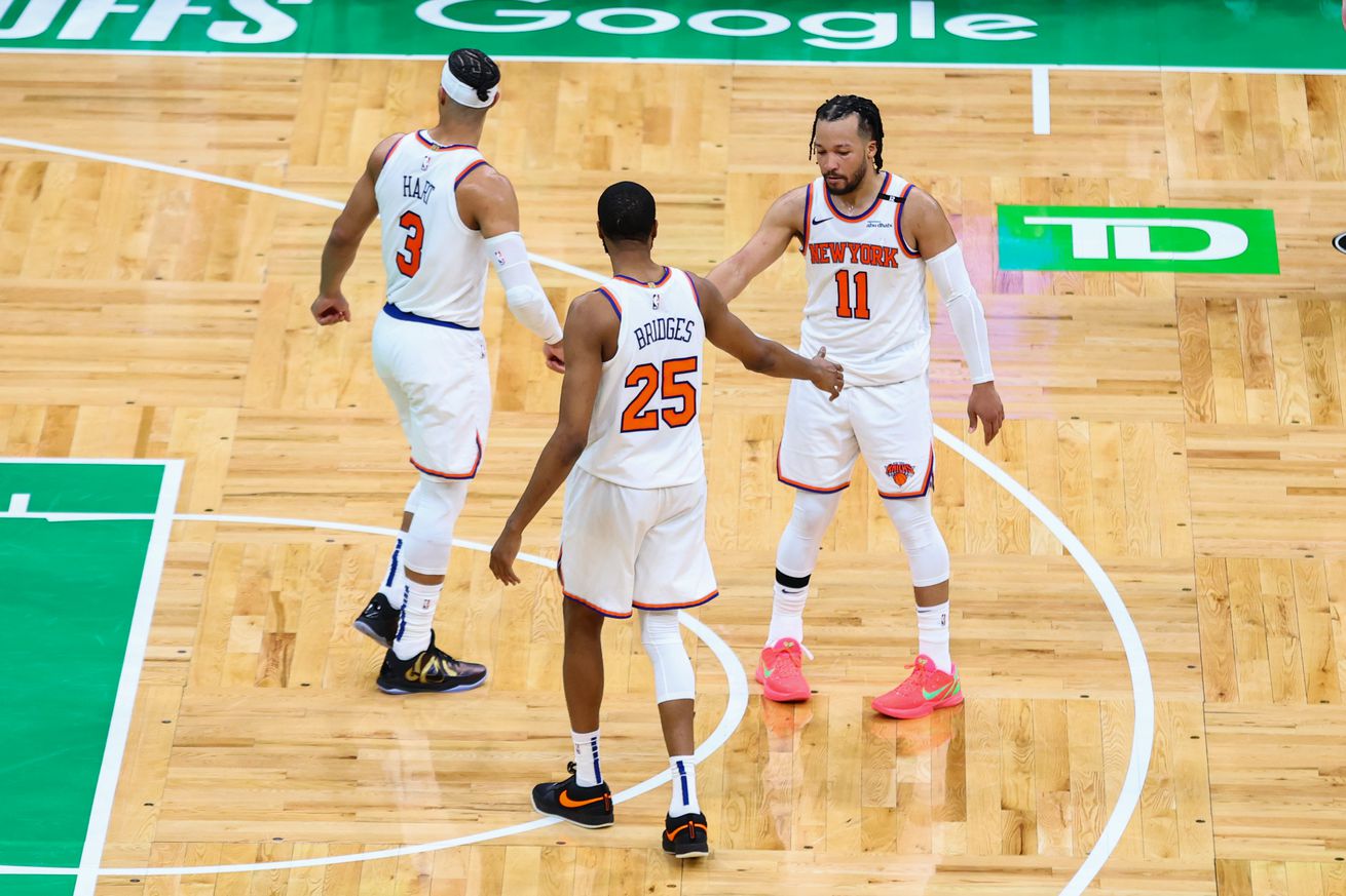 2025 NBA Playoffs - New York Knicks v Boston Celtics - Game Two
