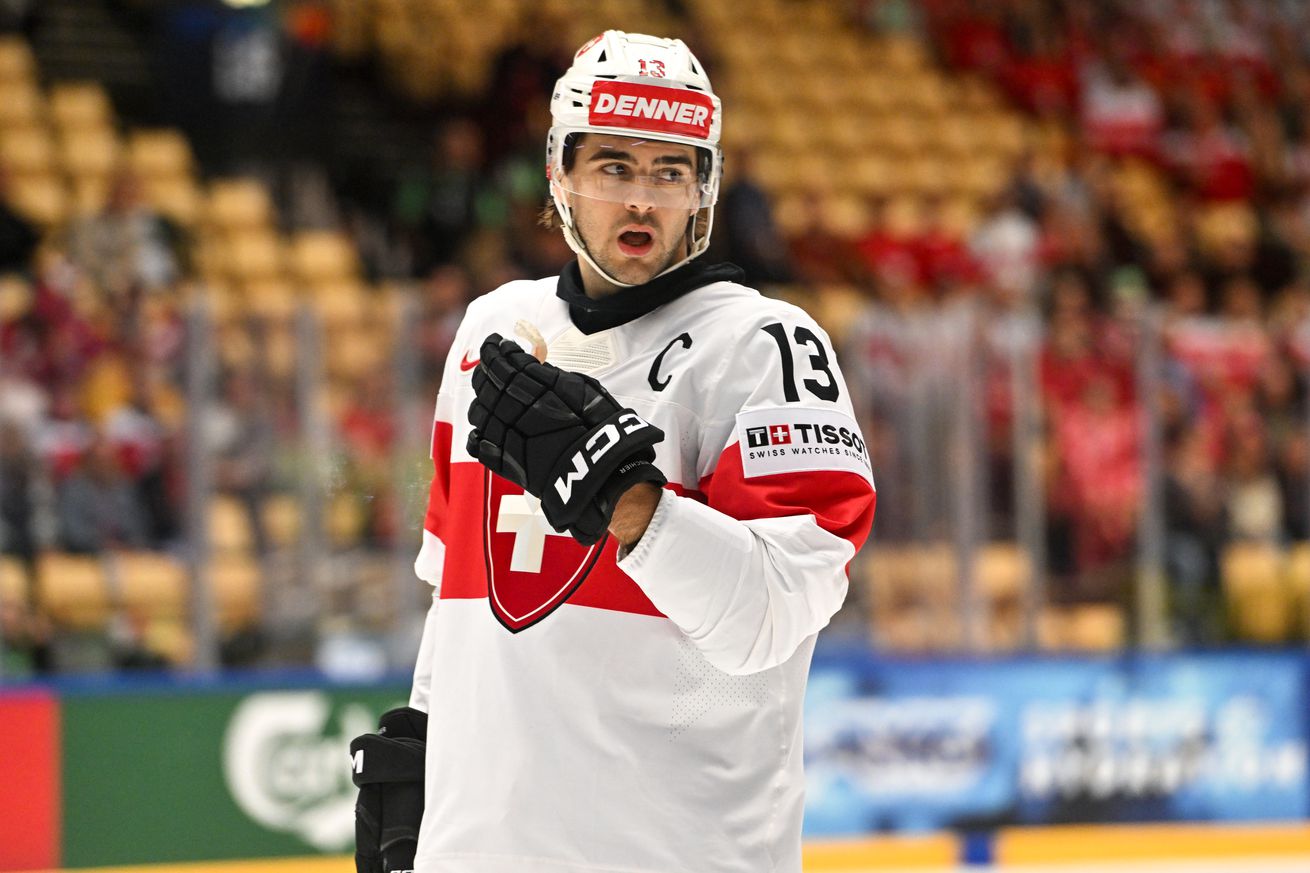 Denmark v Switzerland - 2025 IIHF Ice Hockey World Championship