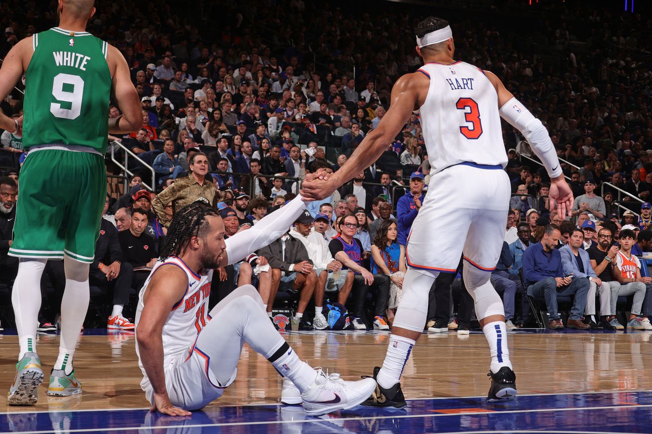 2025 NBA Playoffs - Boston Celtics v New York Knicks - Game Three
