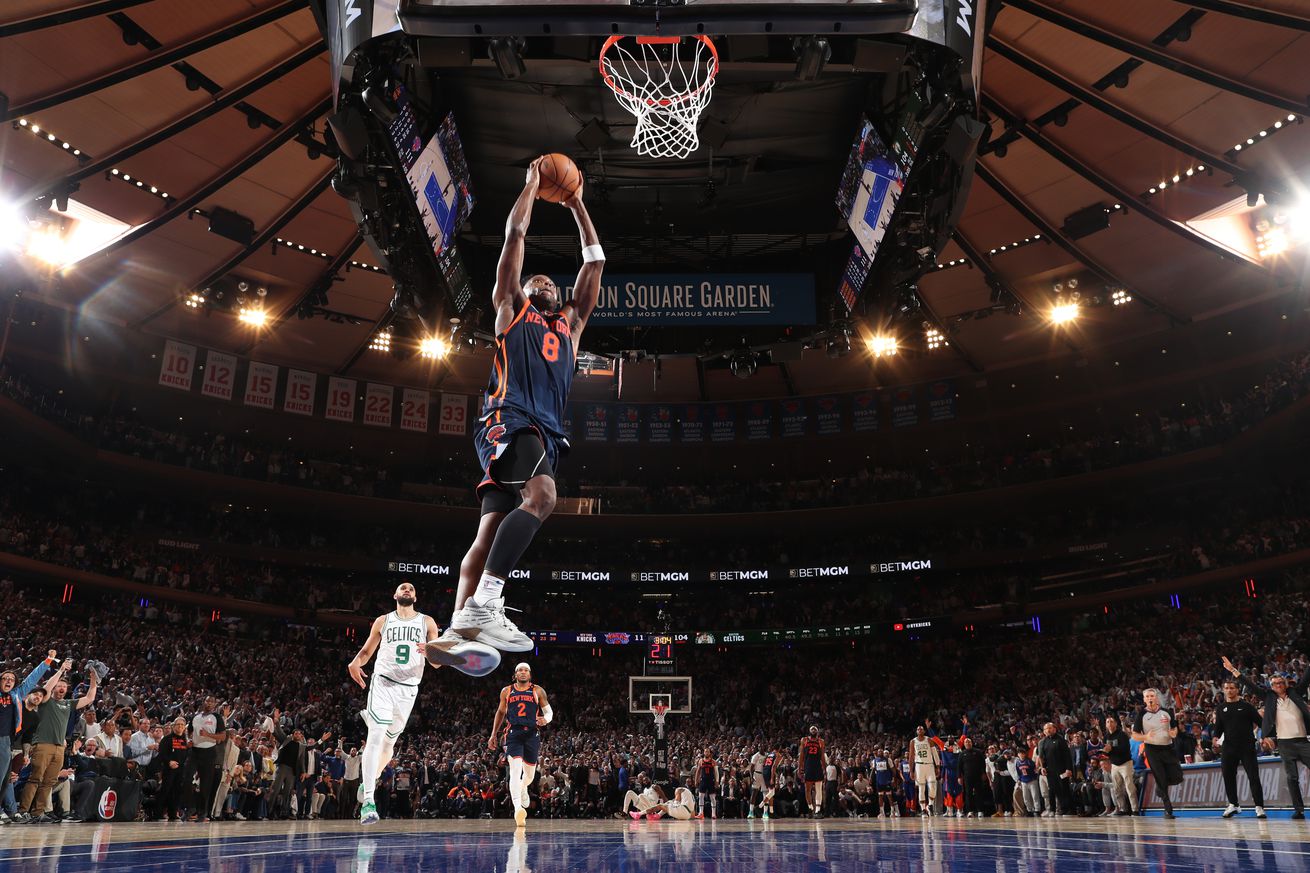 2025 NBA Playoffs - Boston Celtics v New York Knicks - Game Four