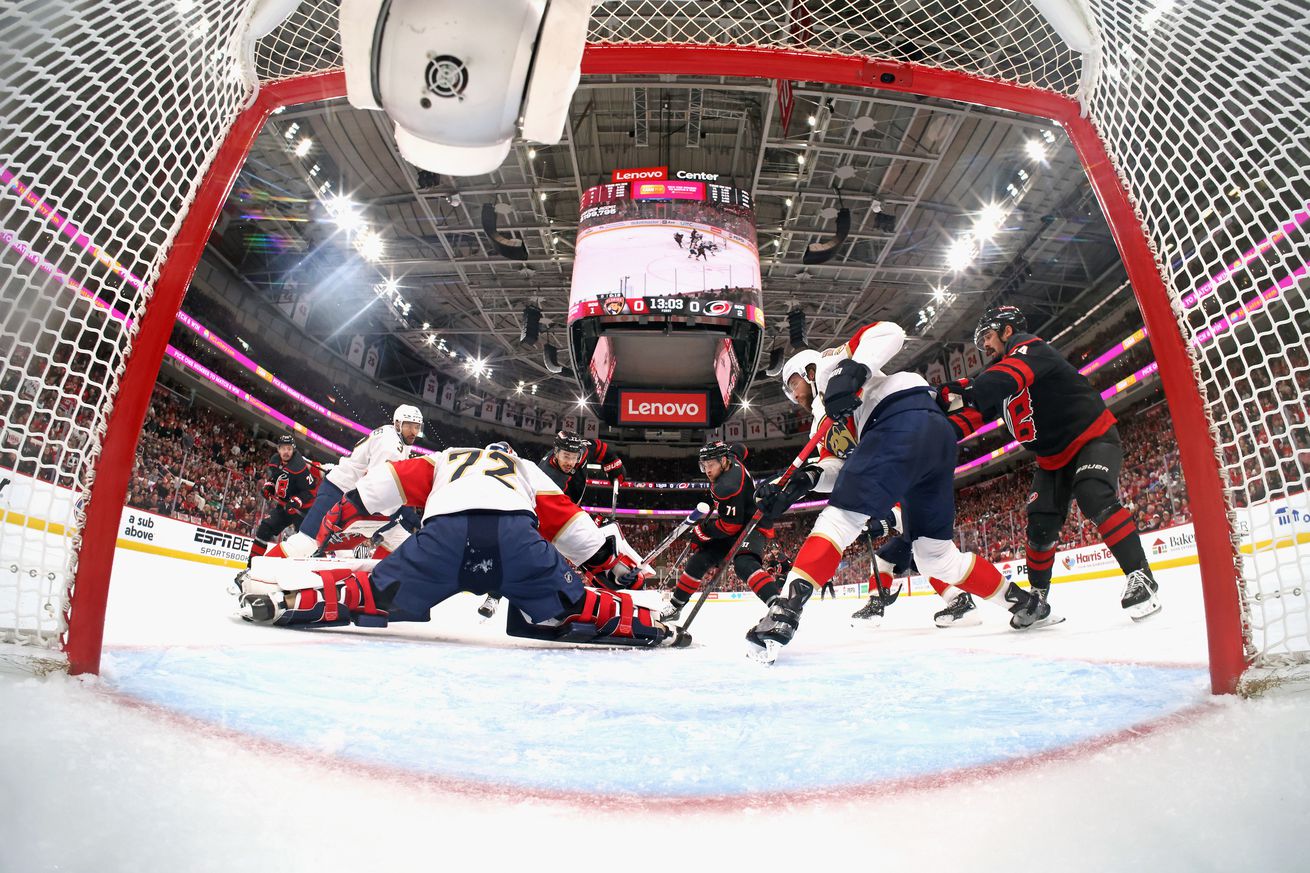 Florida Panthers v Carolina Hurricanes - Game One