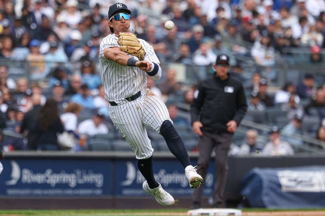 MLB: Game One-Toronto Blue Jays at New York Yankees, oswaldo cabrera MLB: Game One-Toronto Blue Jays at New York Yankees, oswaldo cabrera