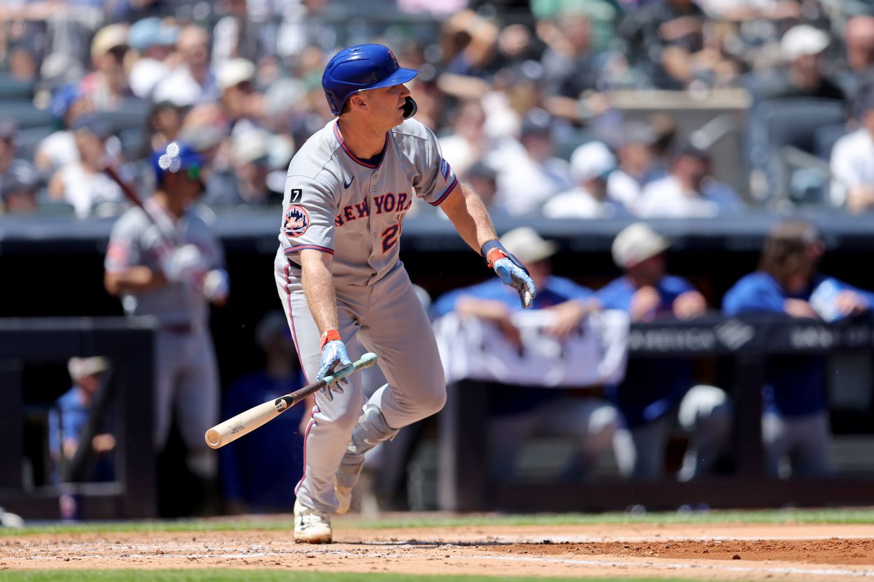 MLB: New York Mets at New York Yankees, pete alonso MLB: New York Mets at New York Yankees, pete alonso
