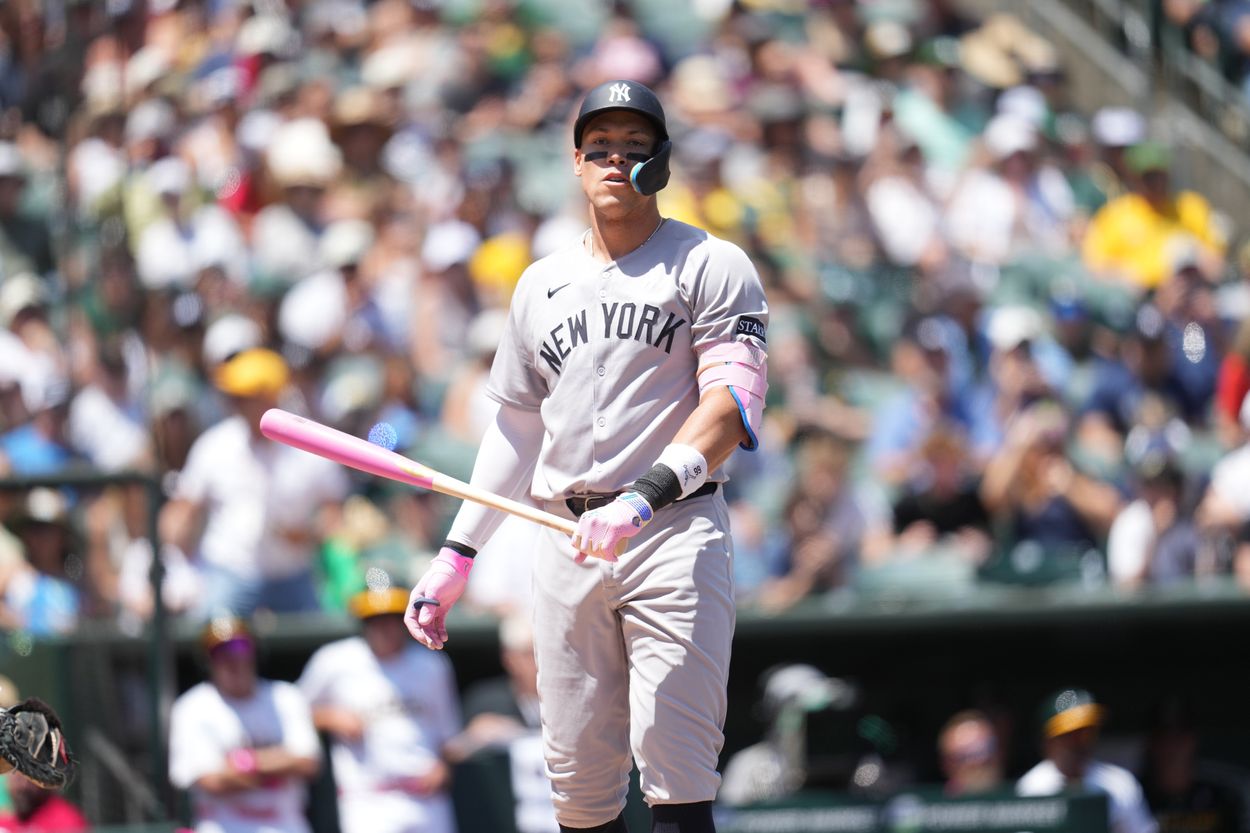 MLB: New York Yankees at Athletics, aaron judge MLB: New York Yankees at Athletics, aaron judge