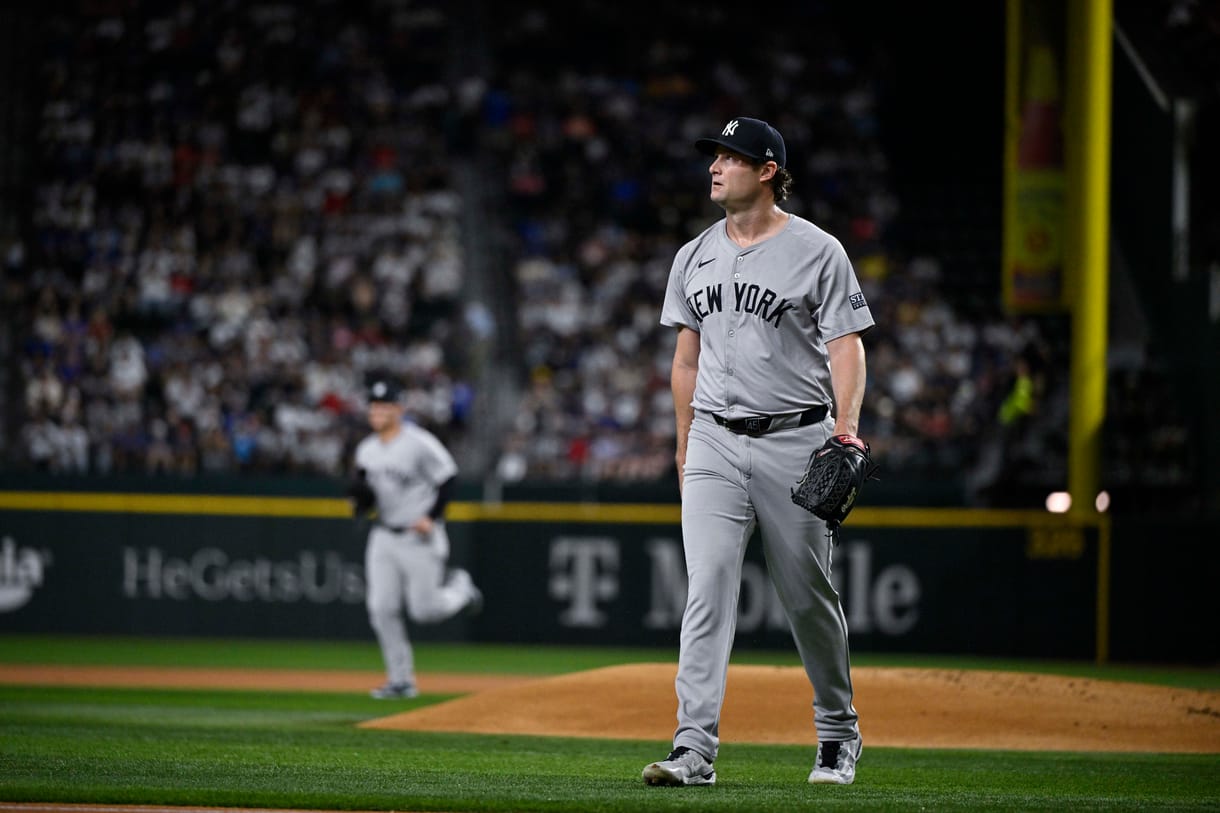 MLB: New York Yankees at Texas Rangers, gerrit cole MLB: New York Yankees at Texas Rangers, gerrit cole