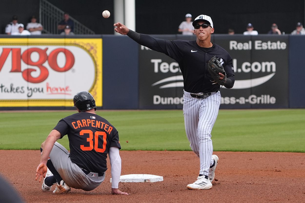 MLB: Spring Training-Detroit Tigers at New York Yankees MLB: Spring Training-Detroit Tigers at New York Yankees