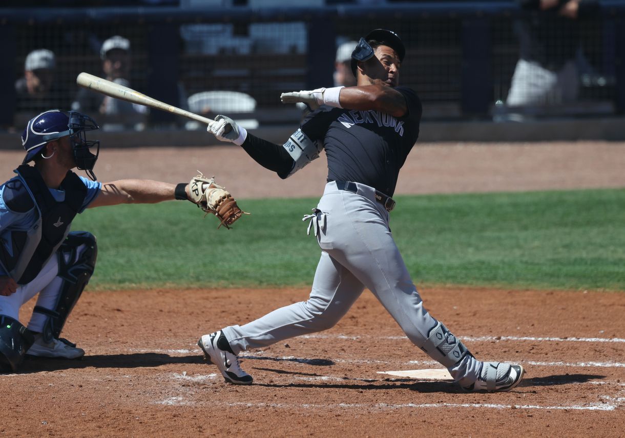 MLB: Spring Training-New York Yankees at Tampa Bay Rays, jorbit vivas MLB: Spring Training-New York Yankees at Tampa Bay Rays, jorbit vivas