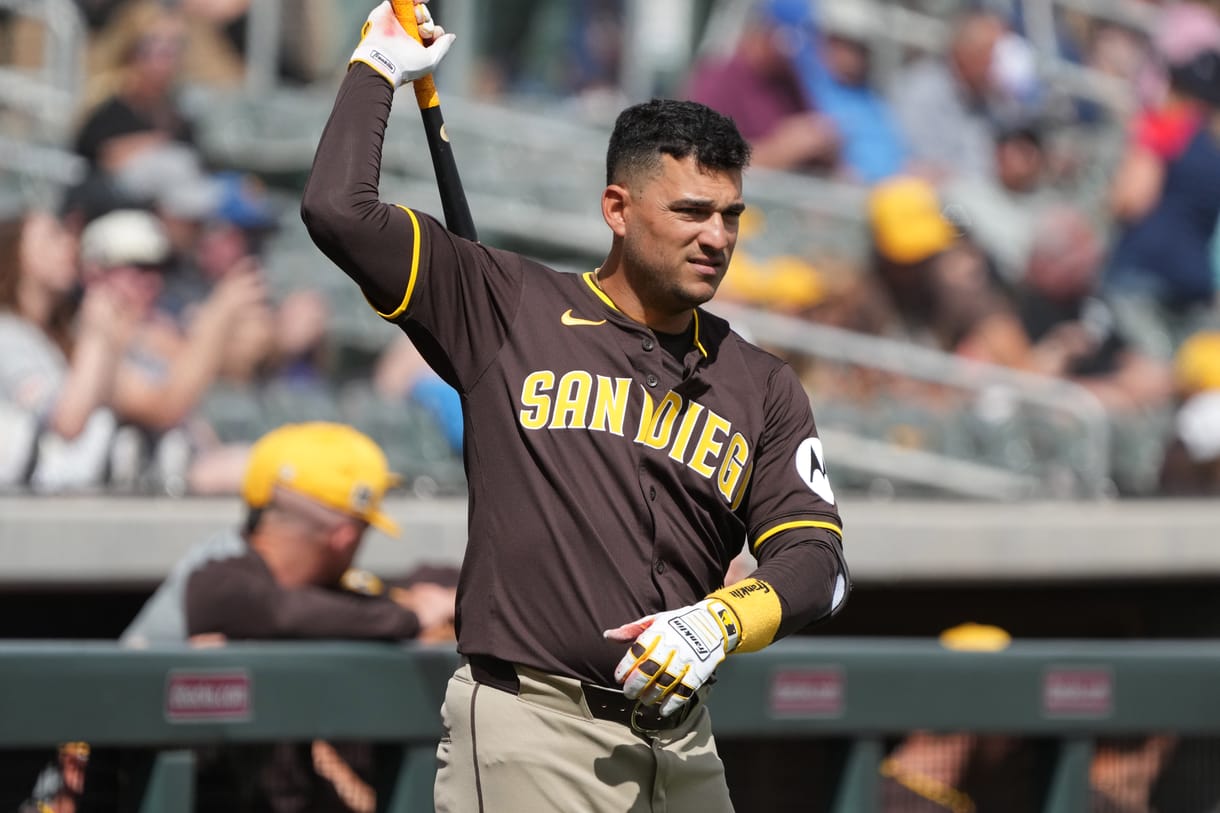 MLB: Spring Training-San Diego Padres at Colorado Rockies Jose Iglesias, Padres