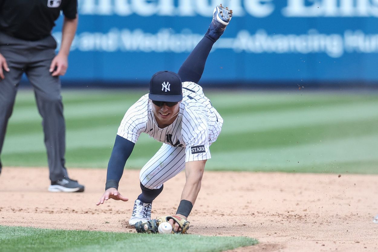 MLB: Tampa Bay Rays at New York Yankees, anthony volpe MLB: Tampa Bay Rays at New York Yankees, anthony volpe