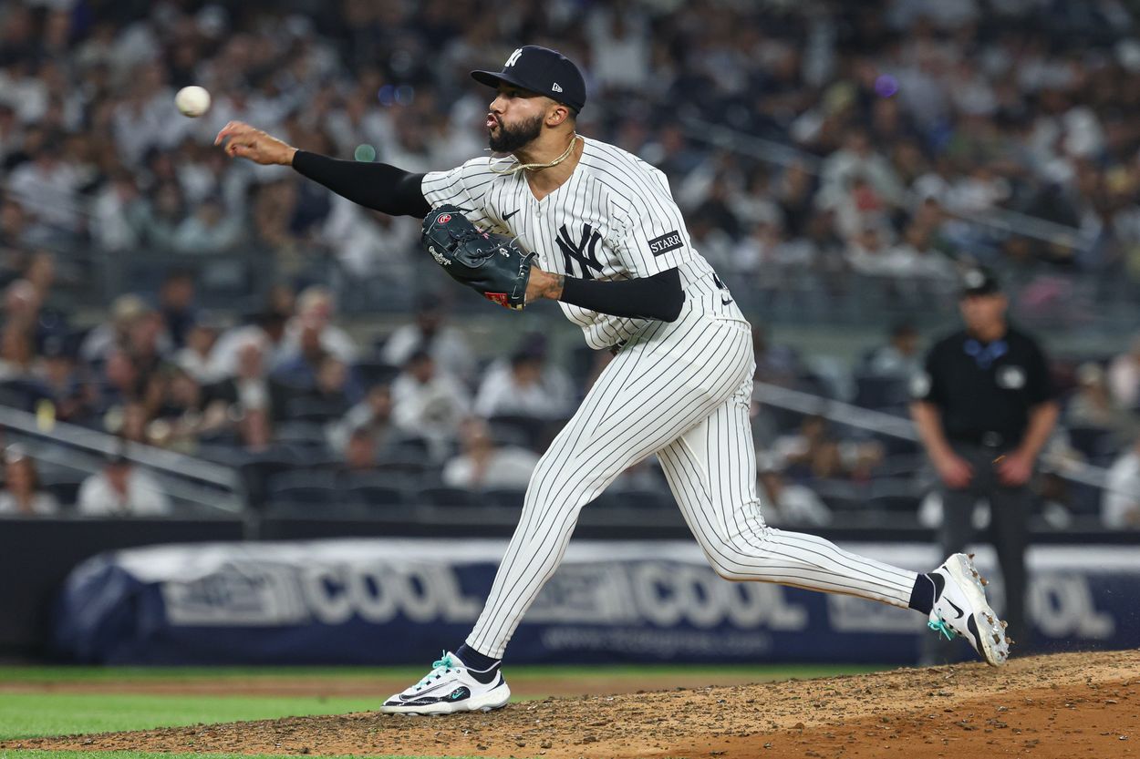MLB: Tampa Bay Rays at New York Yankees, devin williams MLB: Tampa Bay Rays at New York Yankees, devin williams
