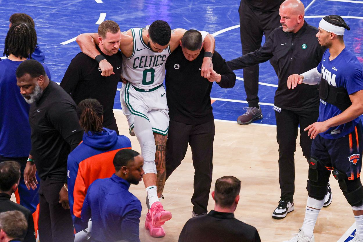 NBA: Playoffs-Boston Celtics at New York Knicks