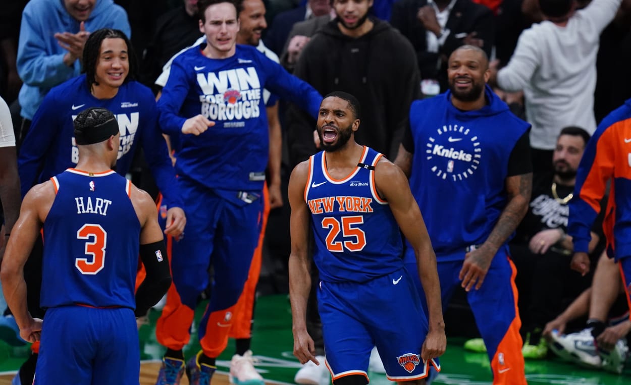 NBA: Playoffs-New York Knicks at Boston Celtics NBA: Playoffs-New York Knicks at Boston Celtics