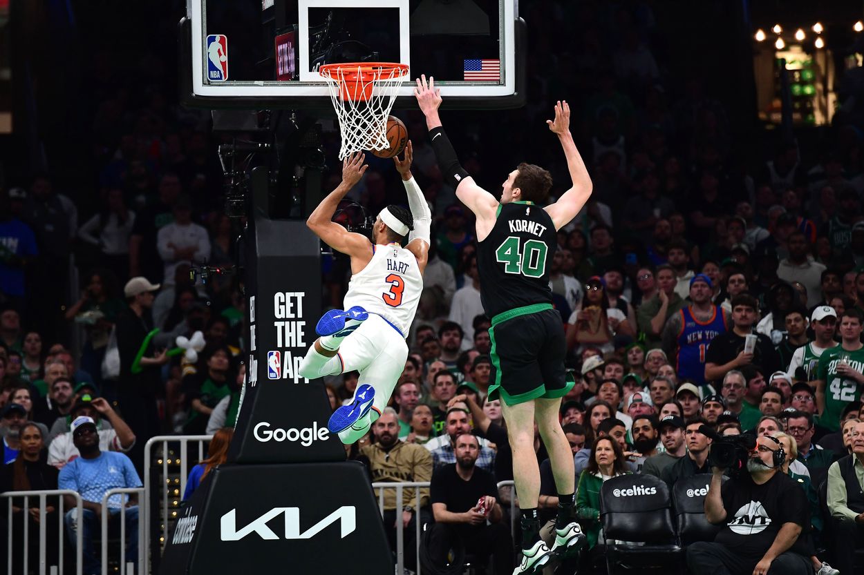 NBA: Playoffs-New York Knicks at Boston Celtics