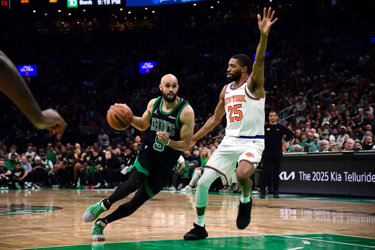 NBA: Playoffs-New York Knicks at Boston Celtics NBA: Playoffs-New York Knicks at Boston Celtics