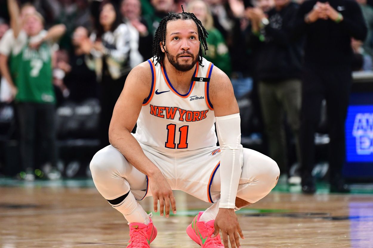 NBA: Playoffs-New York Knicks at Boston Celtics