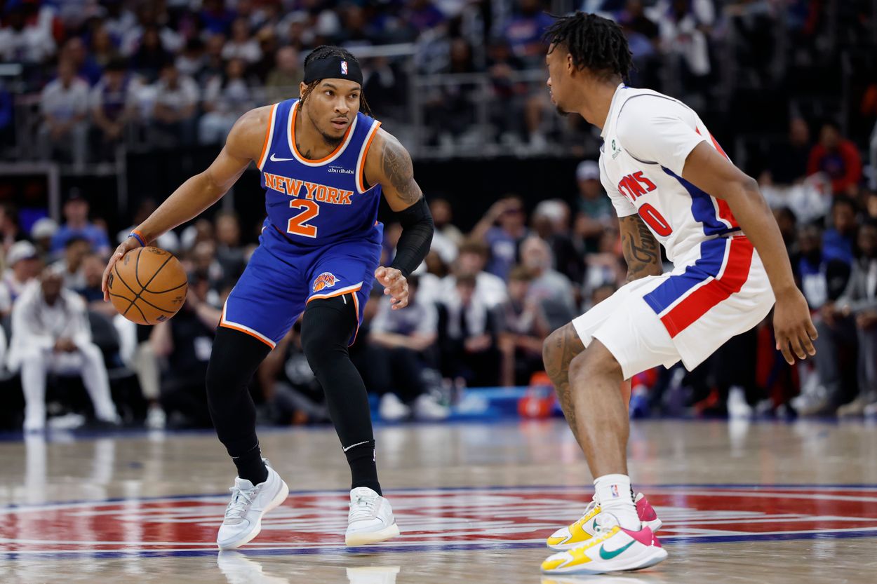 NBA: Playoffs-New York Knicks at Detroit Pistons NBA: Playoffs-New York Knicks at Detroit Pistons