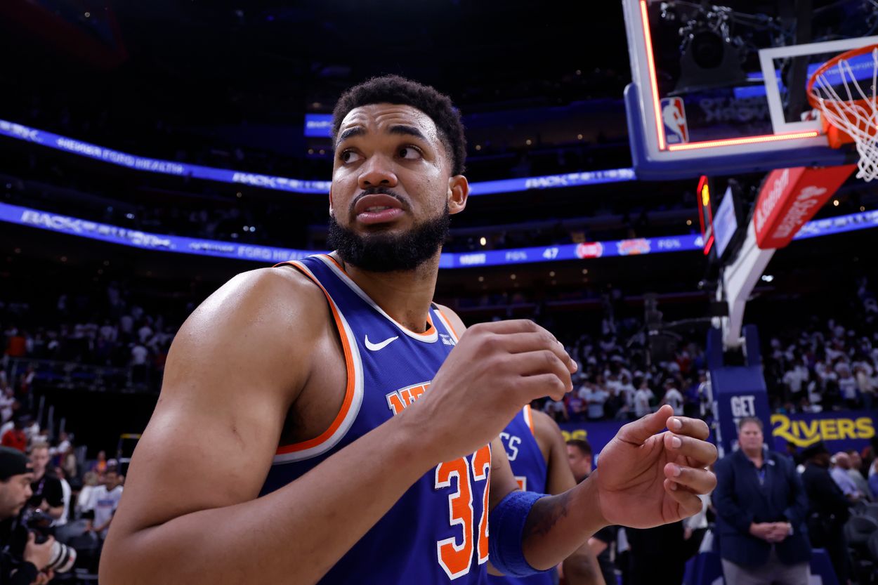 NBA: Playoffs-New York Knicks at Detroit Pistons NBA: Playoffs-New York Knicks at Detroit Pistons