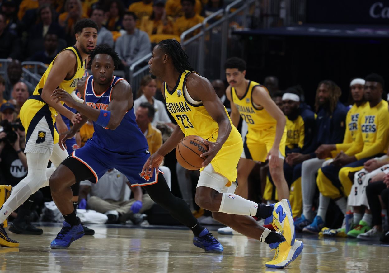 NBA: Playoffs-New York Knicks at Indiana Pacers NBA: Playoffs-New York Knicks at Indiana Pacers