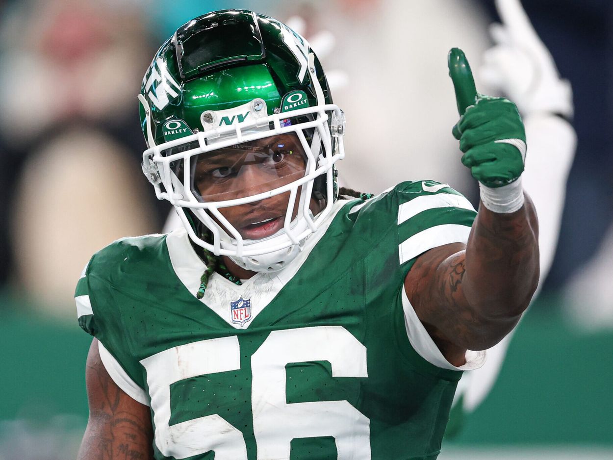 NFL: Miami Dolphins at New York Jets Quincy Williams, Jets