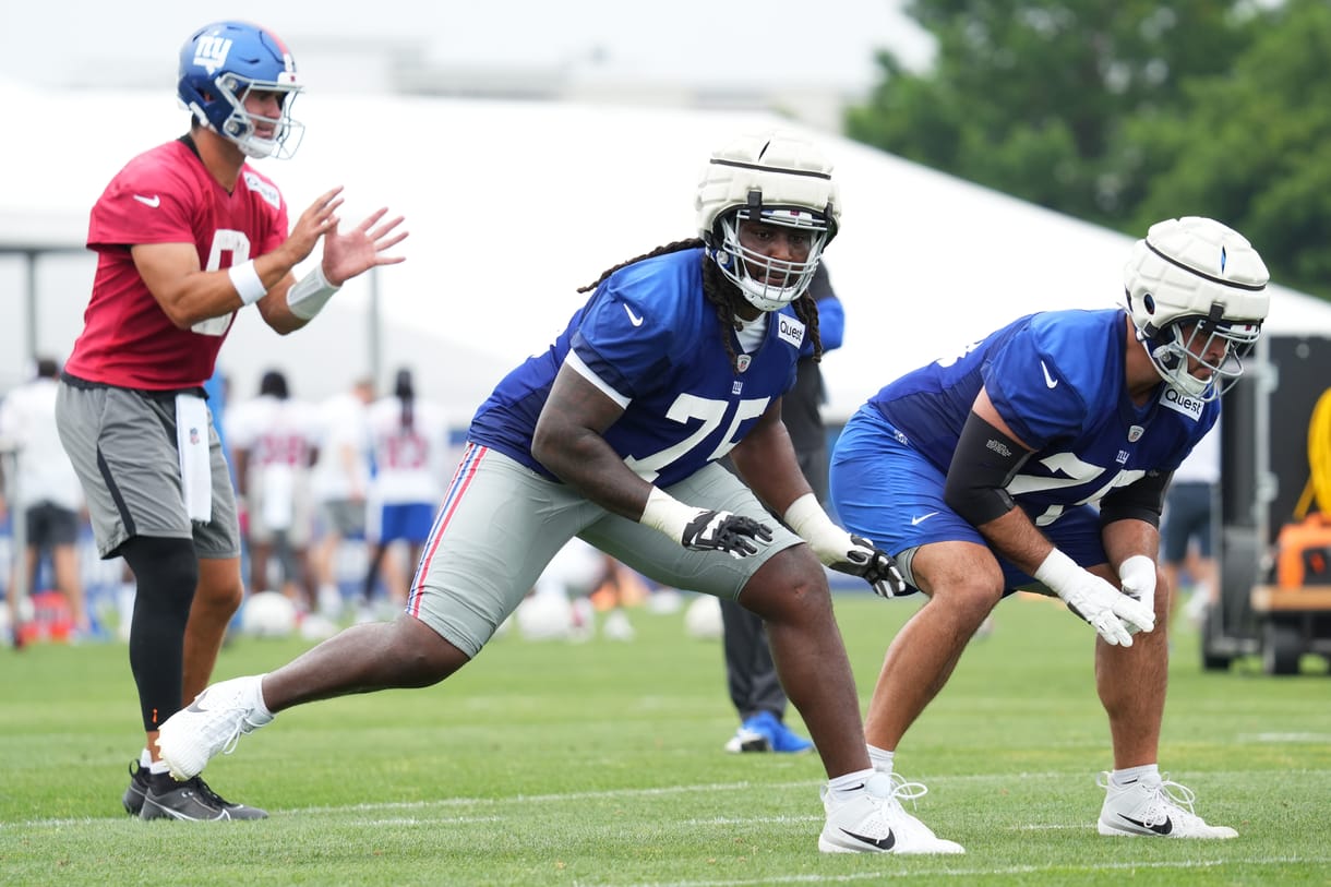 NFL: New York Giants Training Camp, joshua ezeudu NFL: New York Giants Training Camp, joshua ezeudu