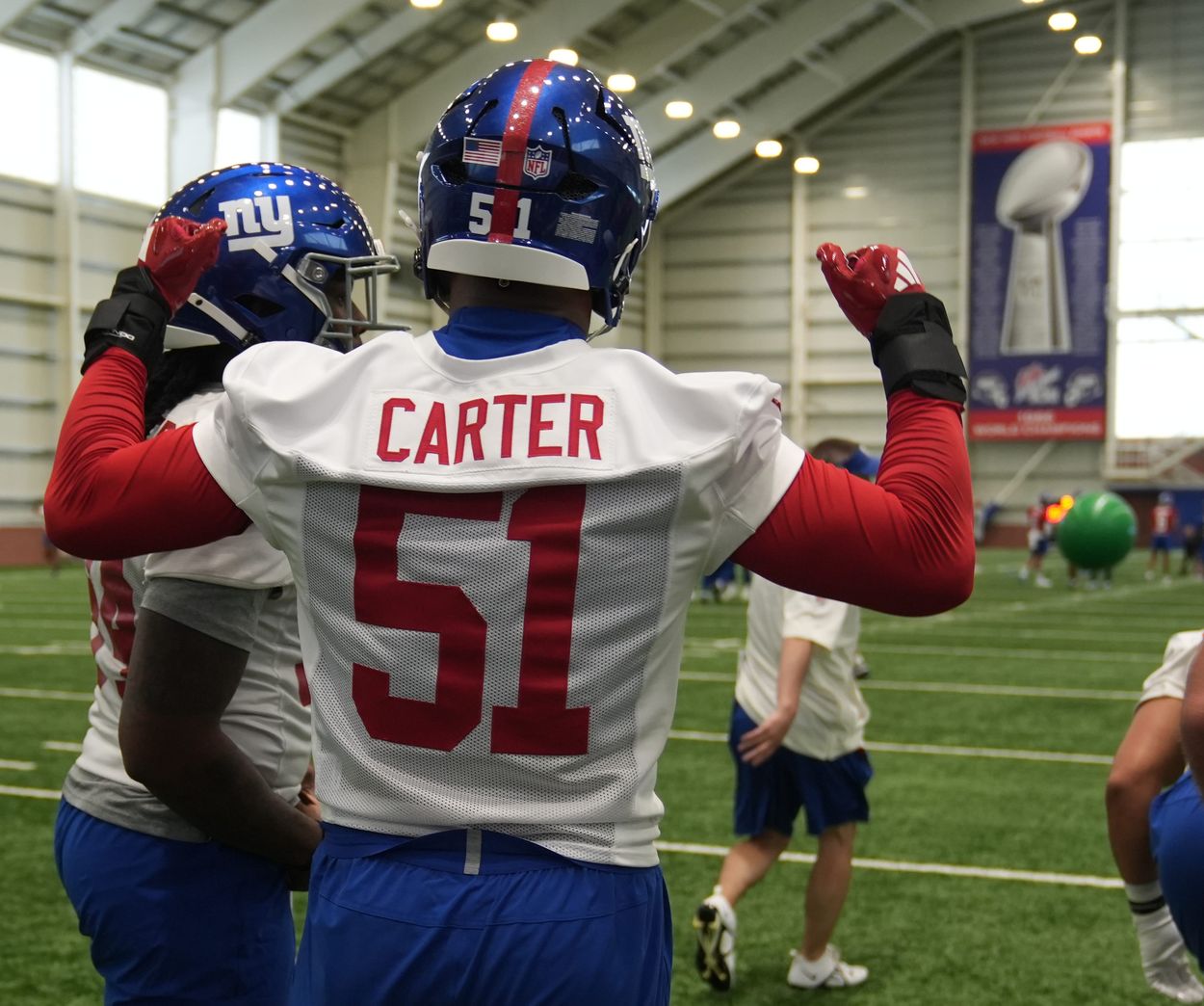 Syndication: The Record abdul carter, Giants