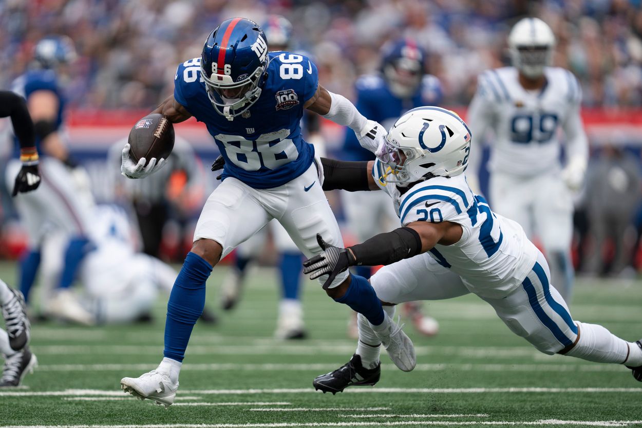 Syndication: The Record, darius slayton, new york giants Syndication: The Record, darius slayton, new york giants