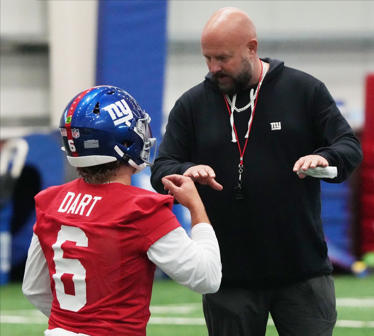 Syndication: The Record, jaxson dart, new york giants