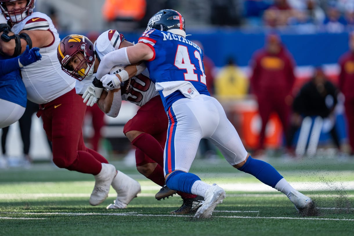 Syndication: The Record, new york giants, micah mcfadden Syndication: The Record, new york giants, micah mcfadden