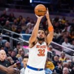 Karl-Anthony Towns will be playing in the Knicks Pacers rivalry for the first time