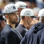 The Yankees moved Giancarlo Stanton (pictured) to the 60-day IL to create room on the 40-man roster for Bryan De La Cruz.