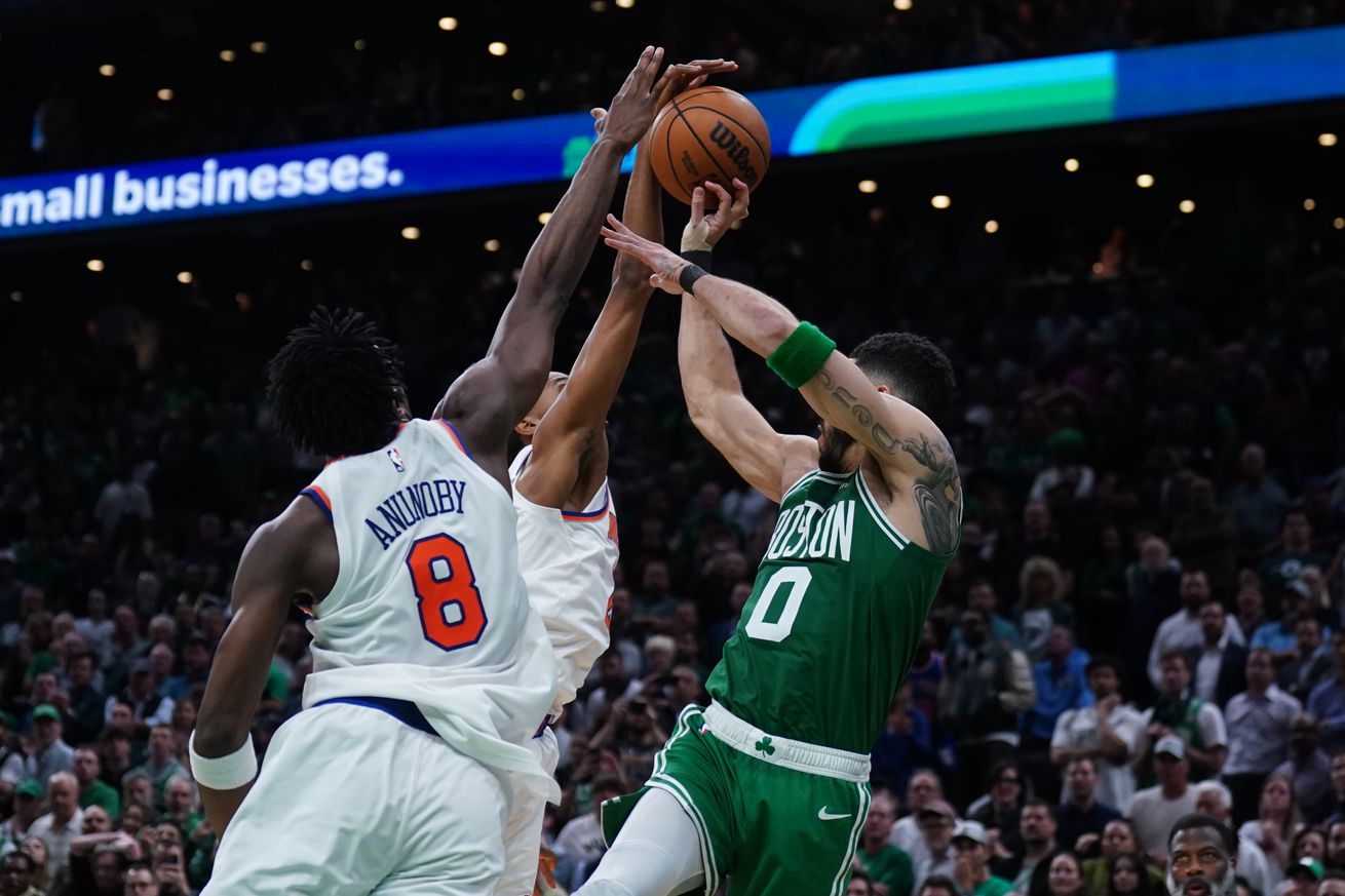 NBA: Playoffs-New York Knicks at Boston Celtics