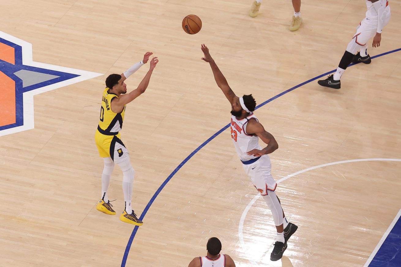 NBA: Playoffs-Indiana Pacers at New York Knicks