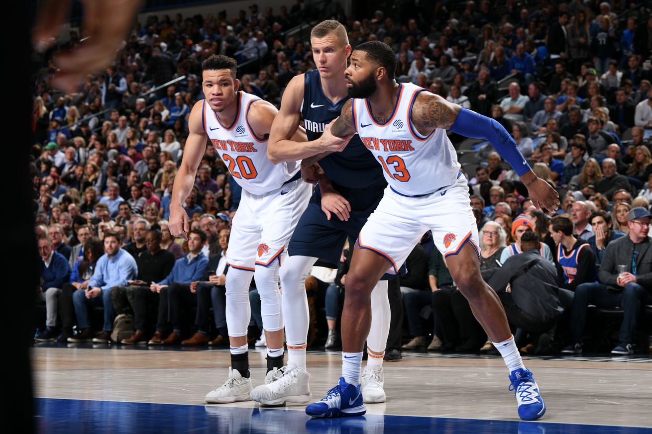 New York Knicks v Dallas Mavericks