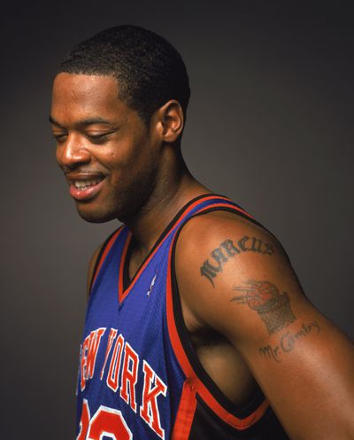 Marcus Camby of the New York Knicks