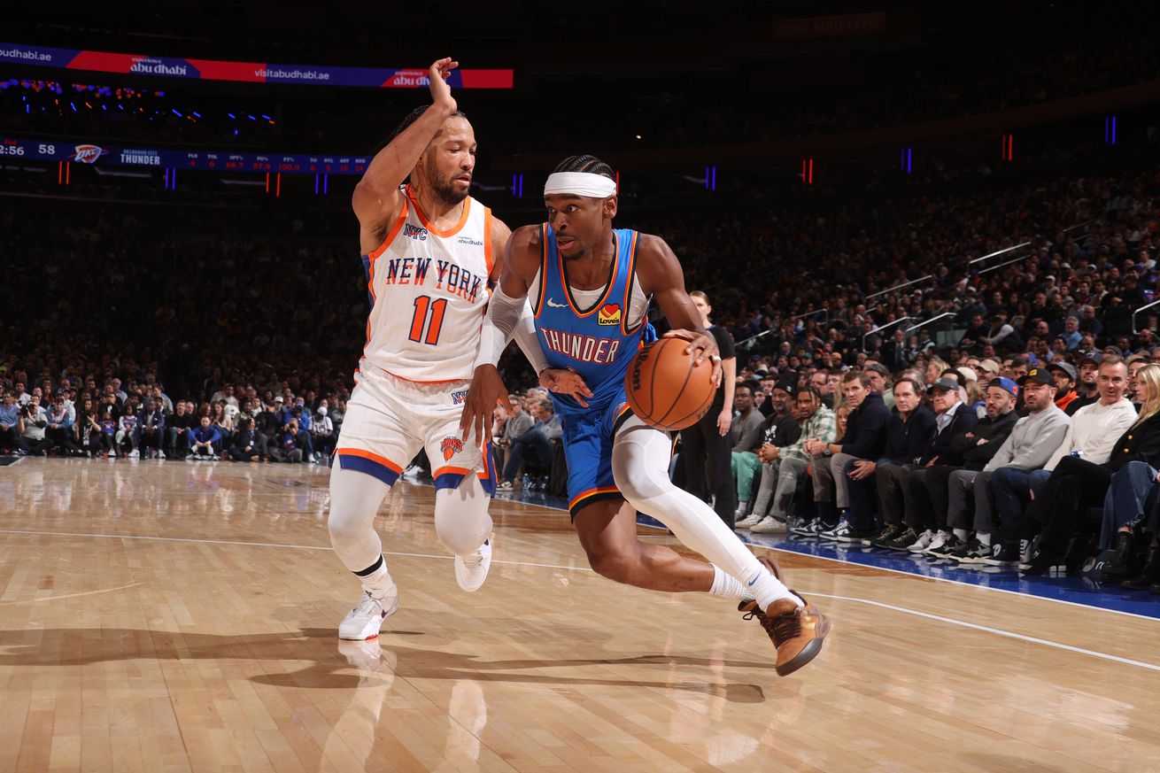 Oklahoma City Thunder v New York Knicks