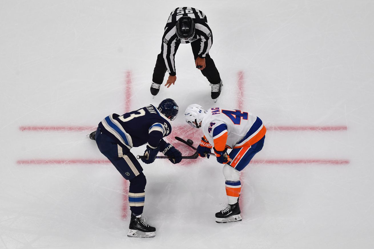 New York Islanders v Columbus Blue Jackets
