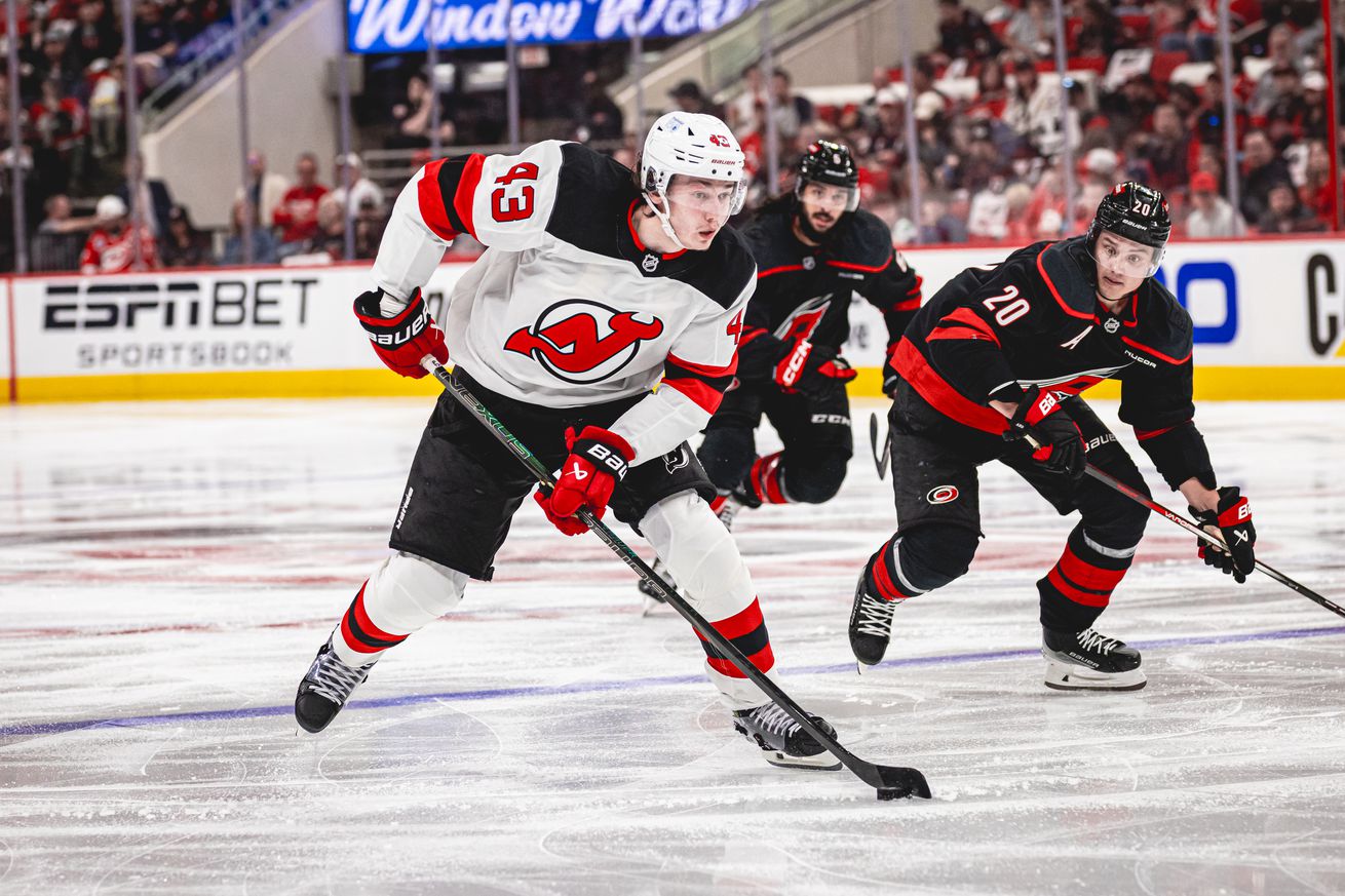 New Jersey Devils v Carolina Hurricanes - Game One