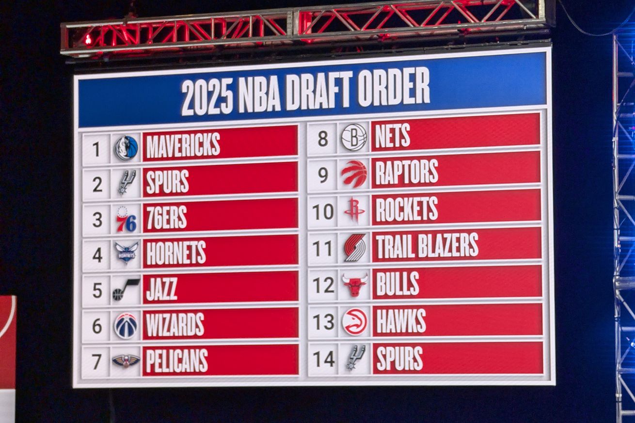 Dallas Maverics won the 2025 NBA Draft Lottery in Chicago