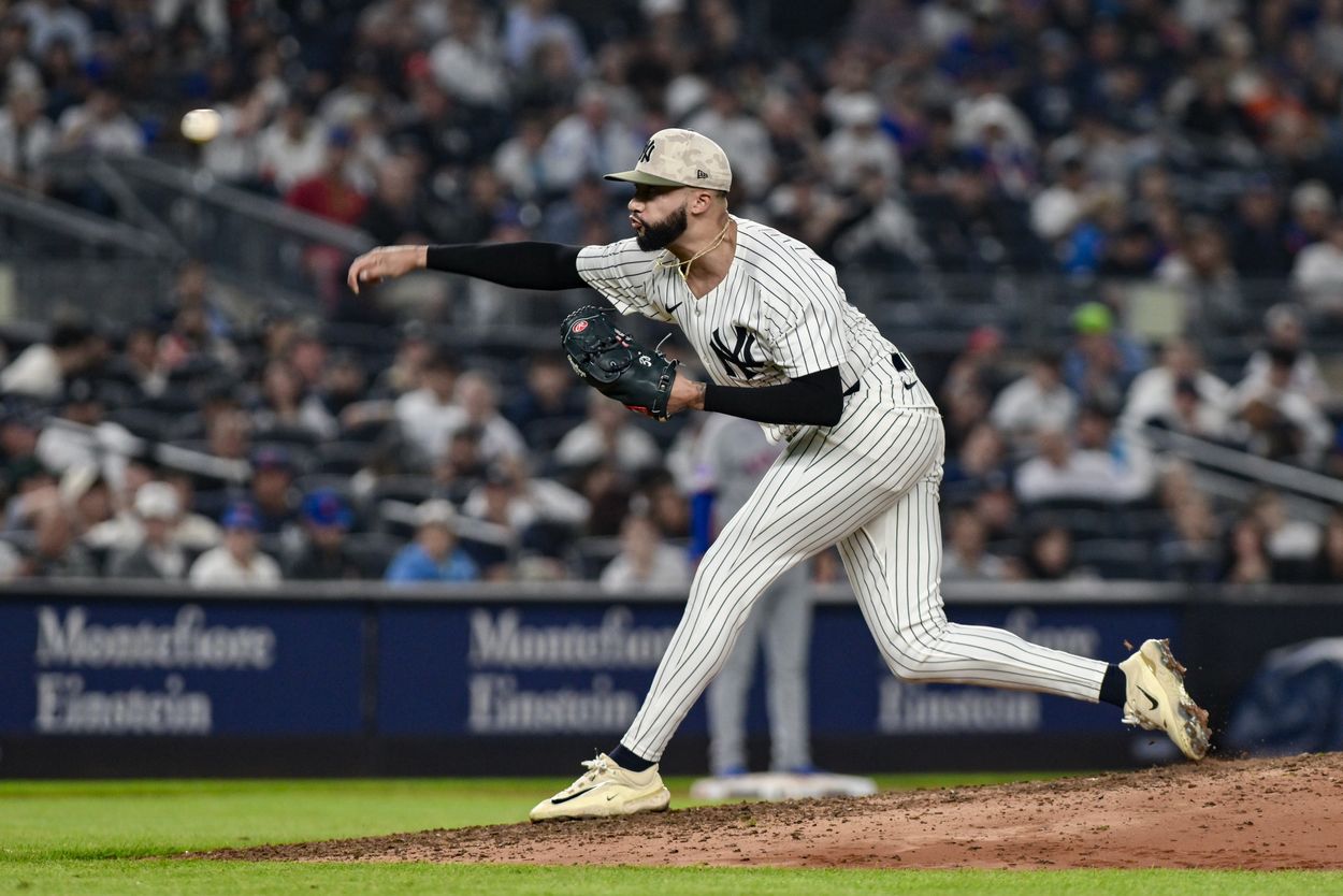 MLB: New York Mets at New York Yankees, devin williams