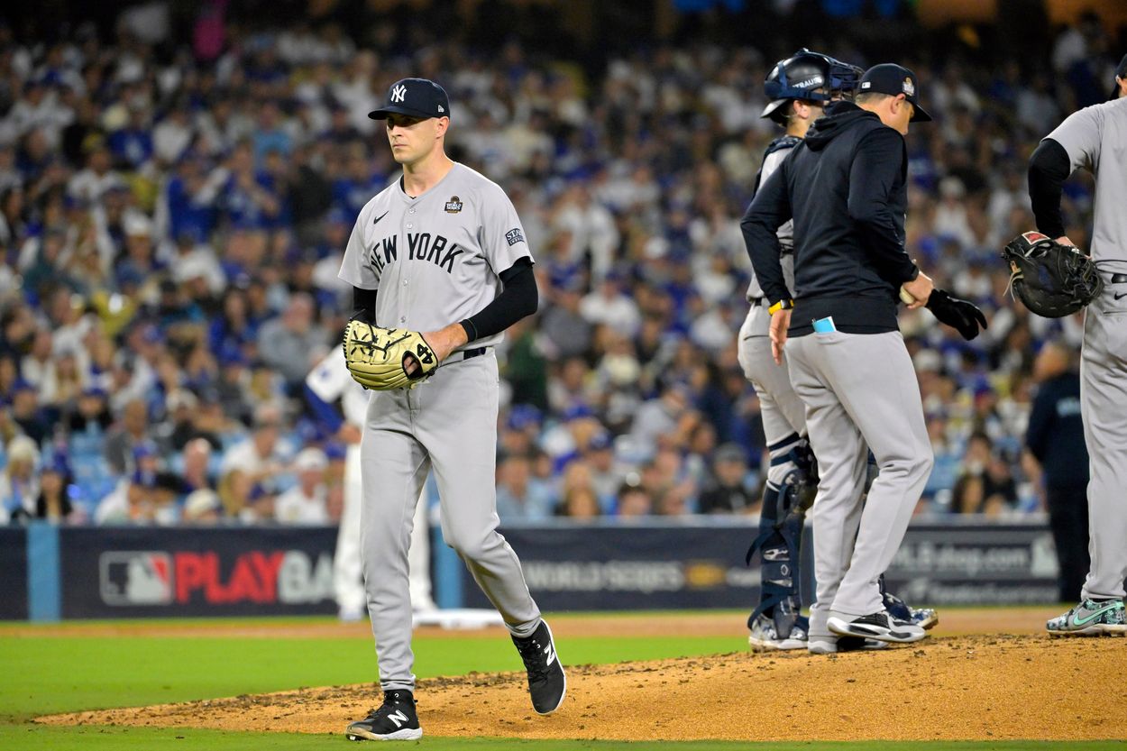 MLB: World Series-New York Yankees at Los Angeles Dodgers MLB: World Series-New York Yankees at Los Angeles Dodgers