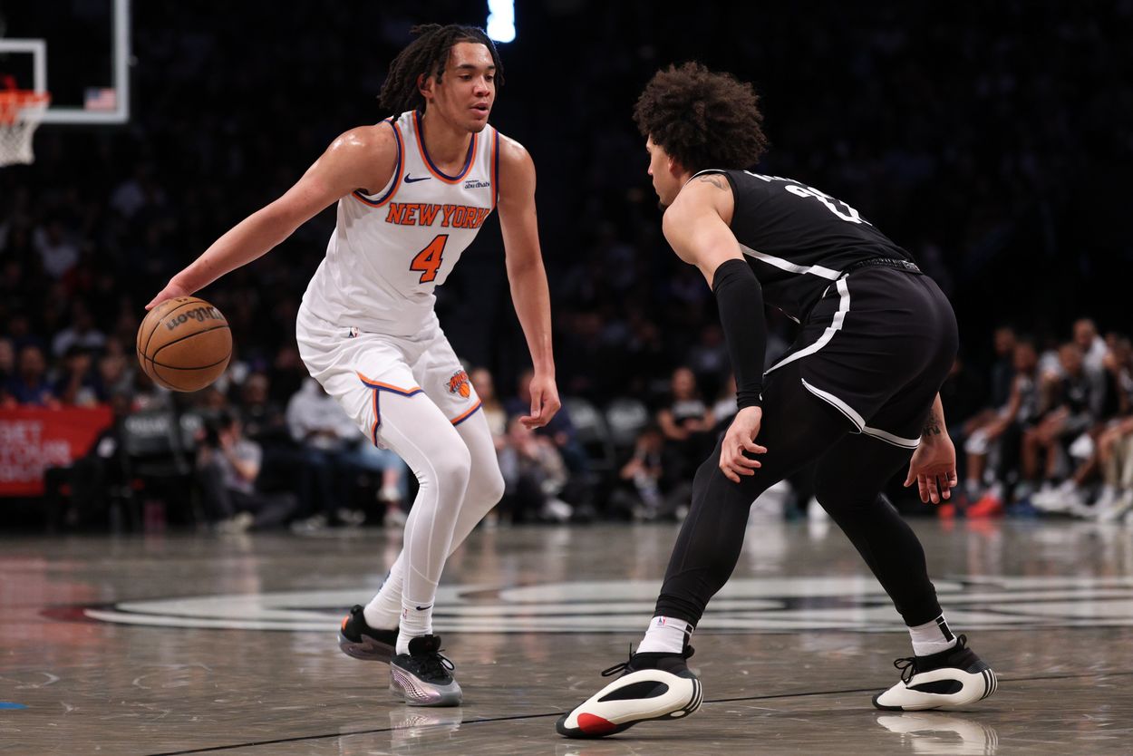 NBA: New York Knicks at Brooklyn Nets