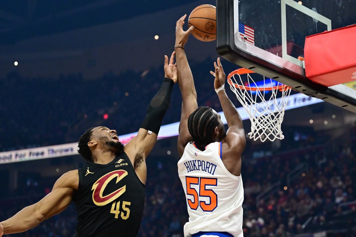 NBA: New York Knicks at Cleveland Cavaliers, ariel hukporti