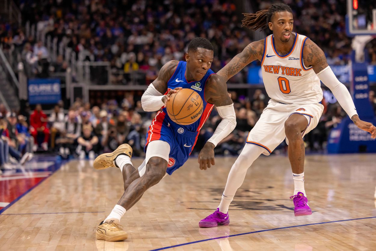 NBA: New York Knicks at Detroit Pistons