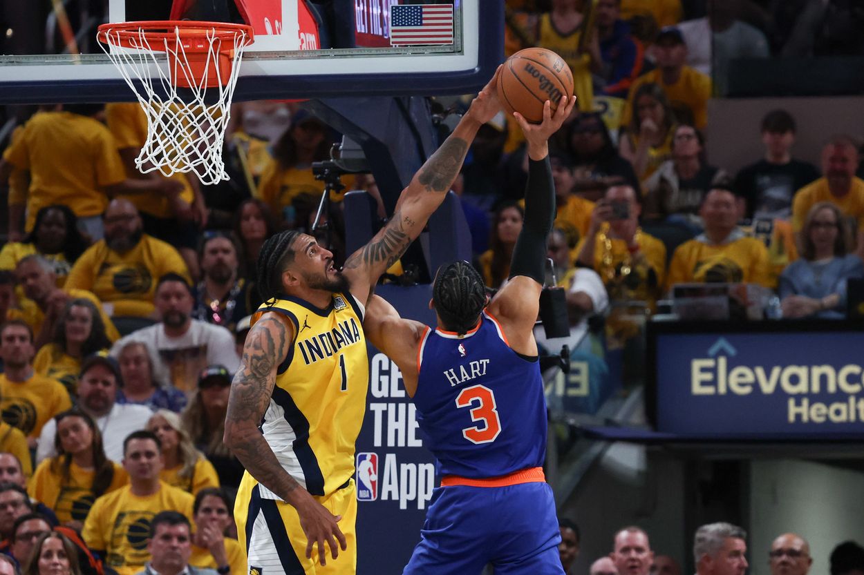 NBA: Playoffs-New York Knicks at Indiana Pacers, obi toppin NBA: Playoffs-New York Knicks at Indiana Pacers, obi toppin
