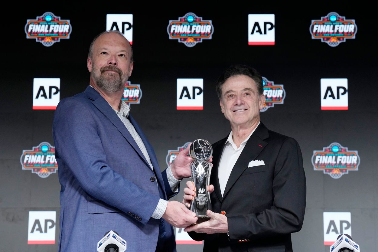 NCAA Basketball: Final Four-Coach of the Year Press Conference