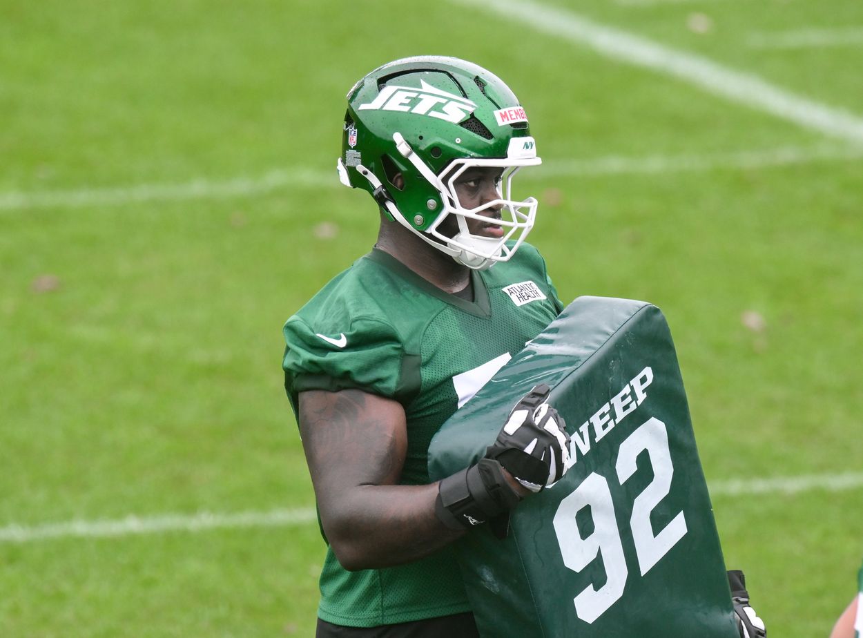 NFL: New York Jets Minicamp Armand Membou, Jets