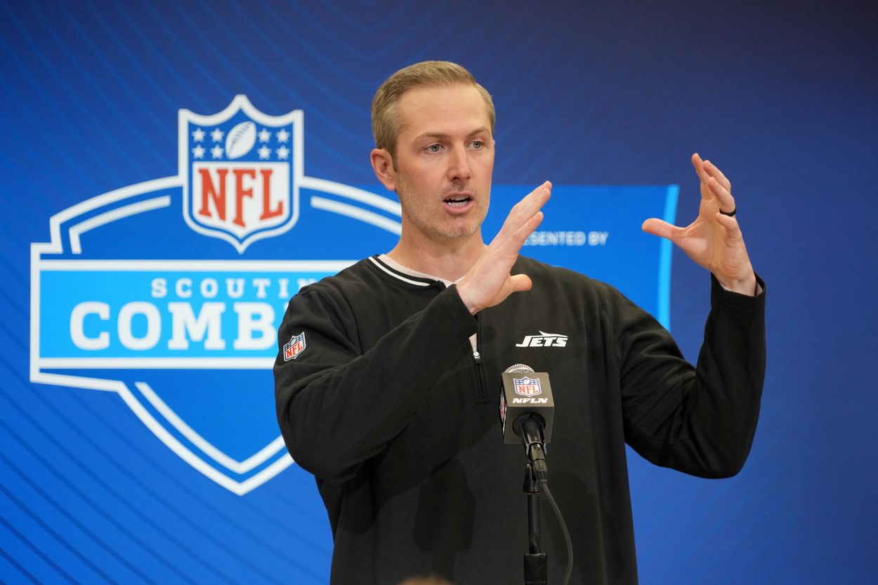 NFL: Scouting Combine Darren Mougey, Jets